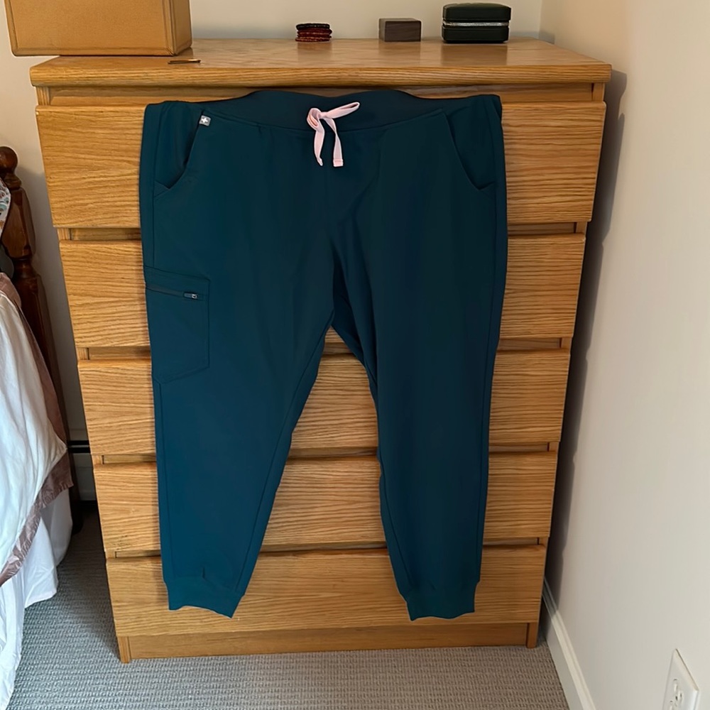 Figs Caribbean blue joggers xl